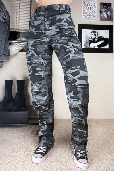 Widow Camo Cargo Pants – Goodbye Bread