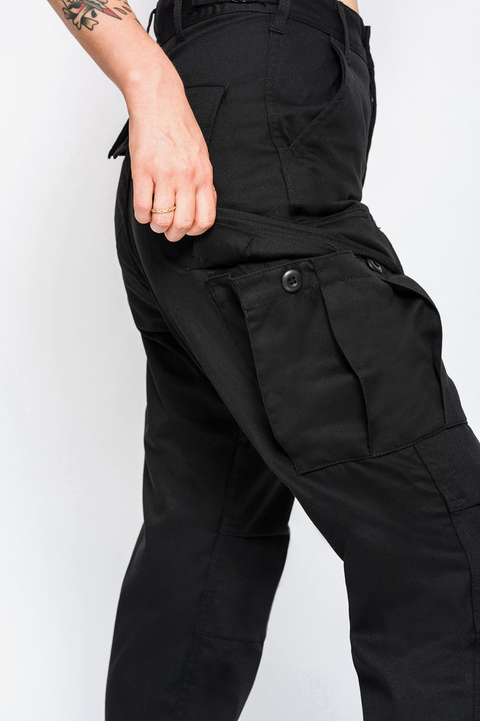 Avril Black Cargo Pants – Goodbye Bread