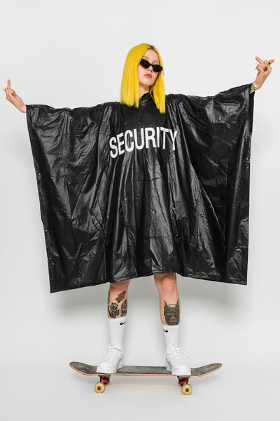 Security Raincoat Poncho