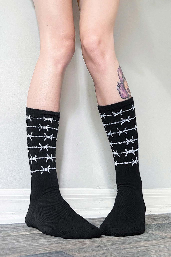 Barbed Wire Sports Socks
