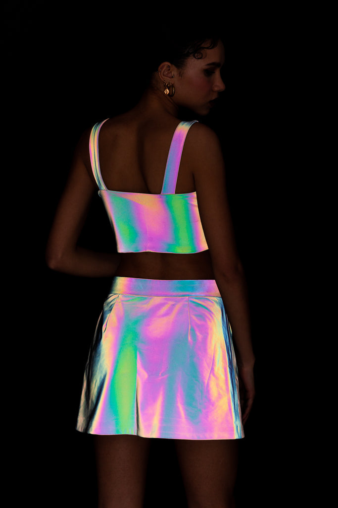 Reflective Half Zip Skirt – Goodbye Bread