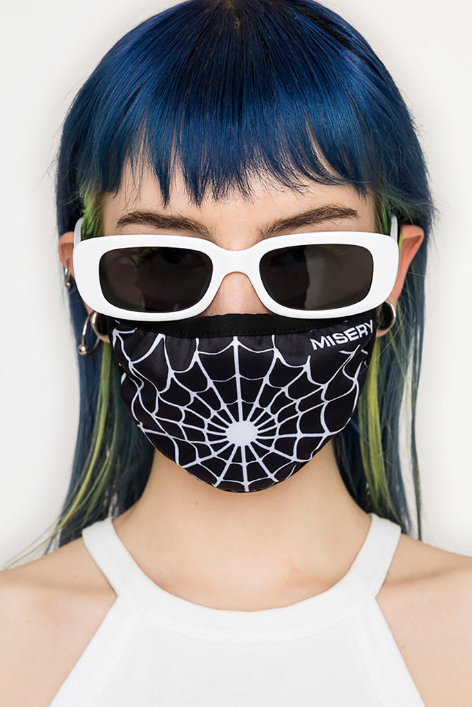 Spider Web Face Mask