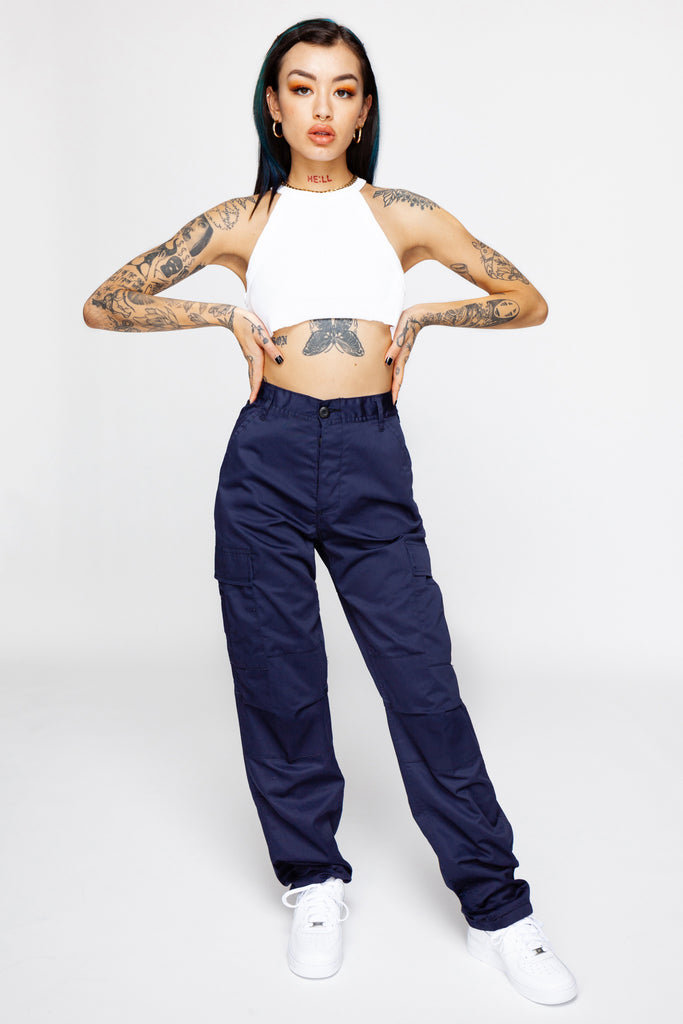 Feelin' Nauti Blue Cargo Pants – Goodbye Bread