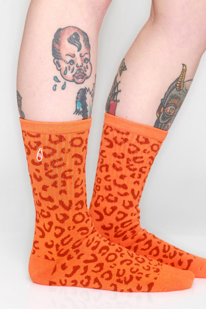 Leopard Stash Socks