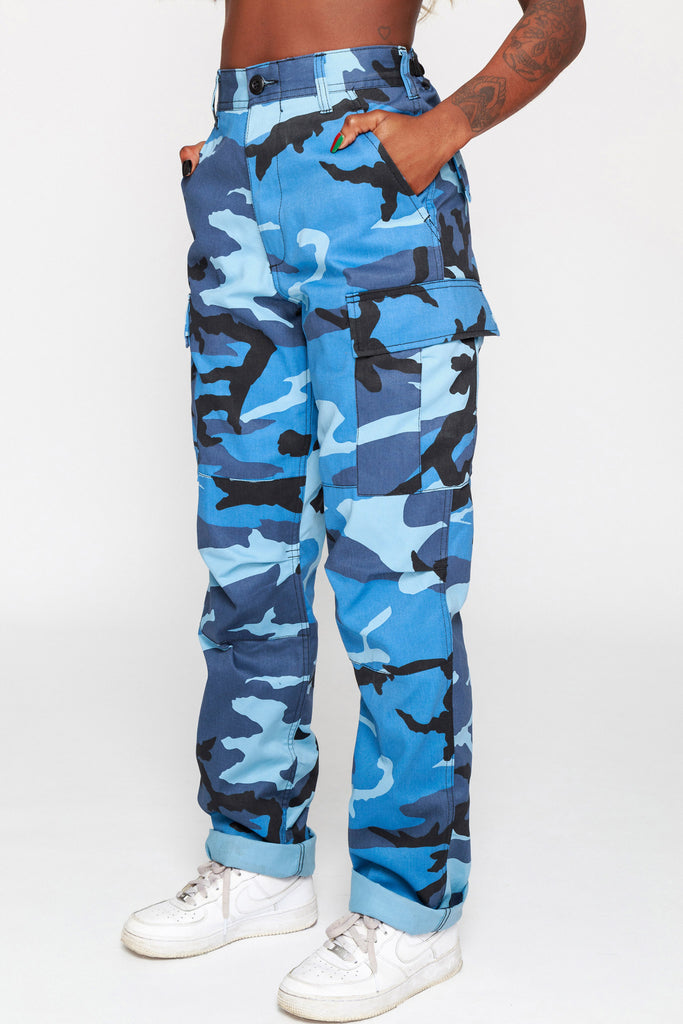 supreme blue camo pants