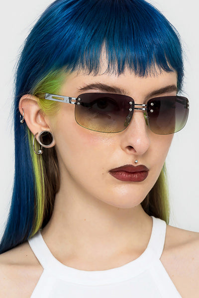 Kush Rimless Sunglasses