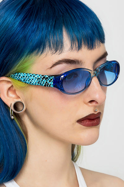 Serpent Oval Sunglasses