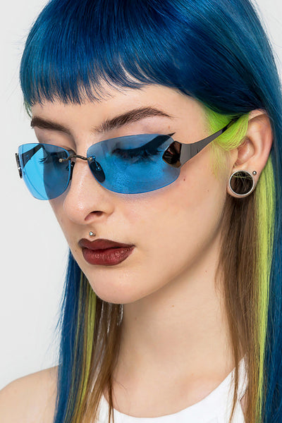 Cloud 9 Rimless Shield Sunglasses