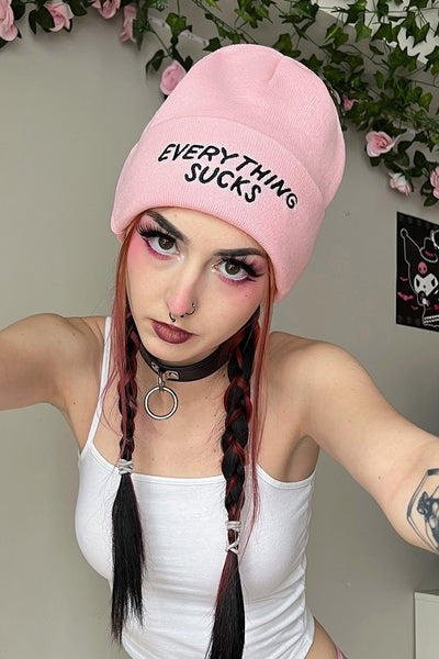 Everything Sucks Beanie