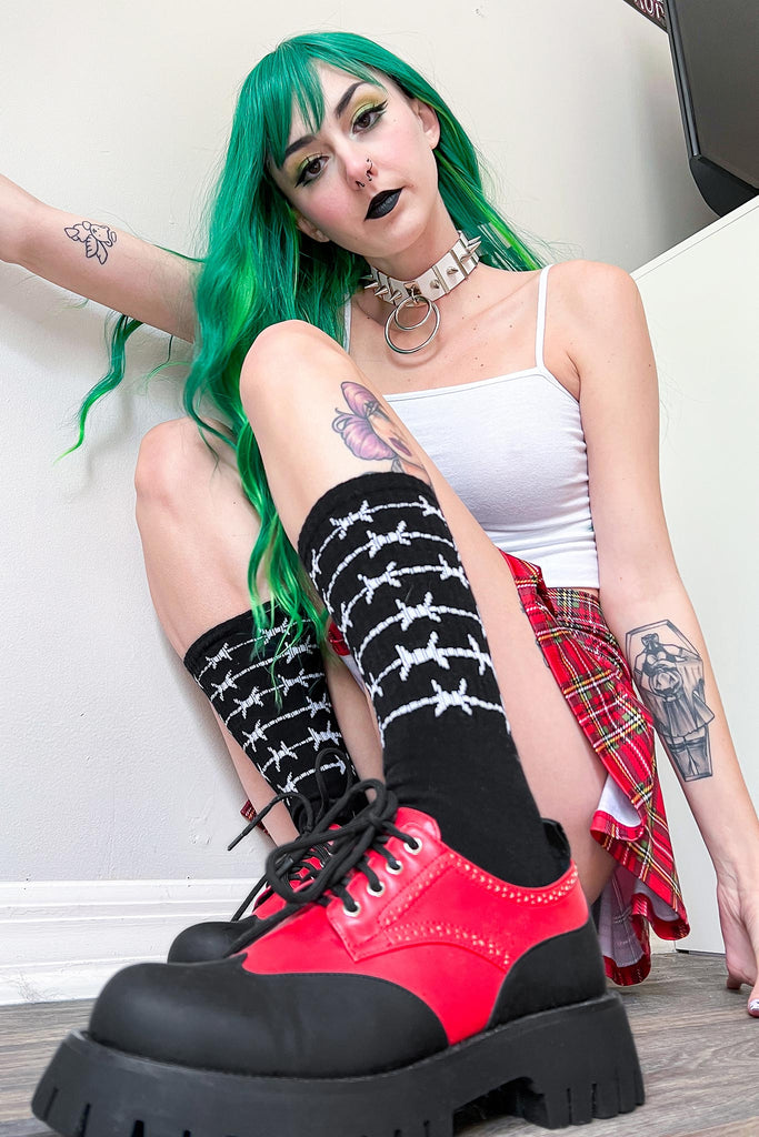Barbed Wire Sports Socks