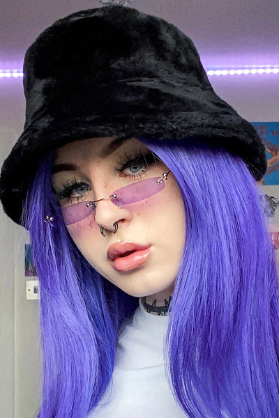 Throwback Fluffy Bucket Hat