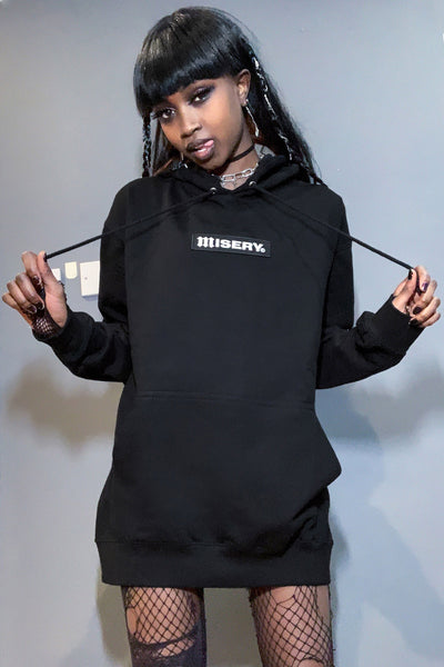 Box Logo Hoodie Total Black