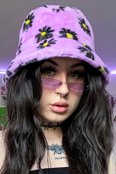 Fresh Picked Lavender Fluffy Bucket Hat