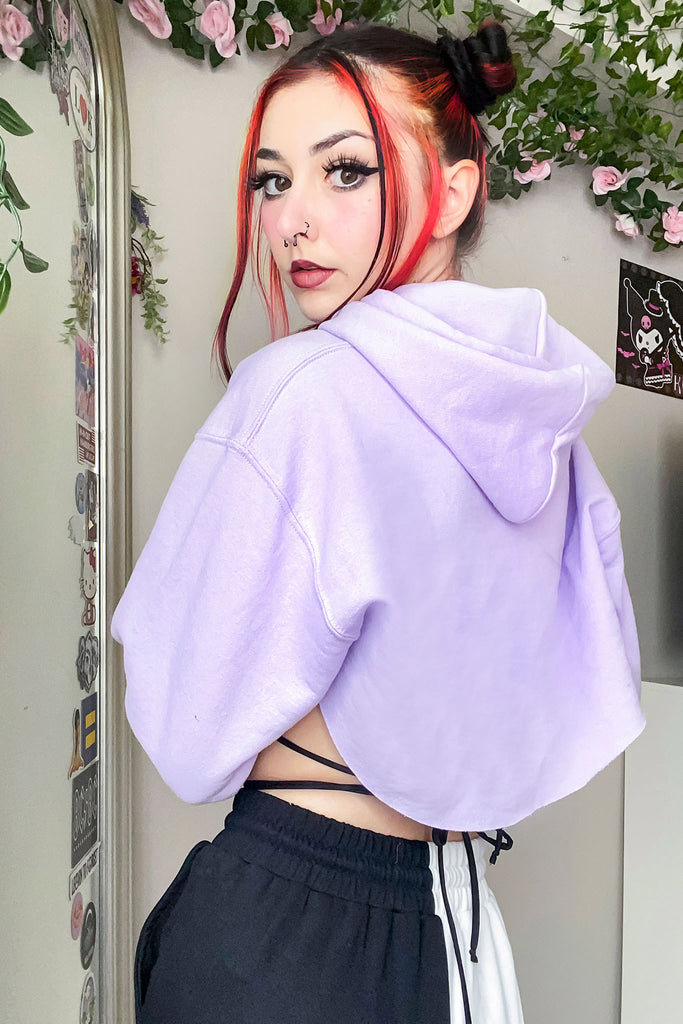 Super crop top hoodie cheap
