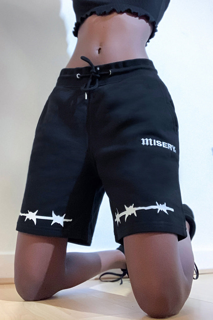 Barbed Wire Sweat Shorts
