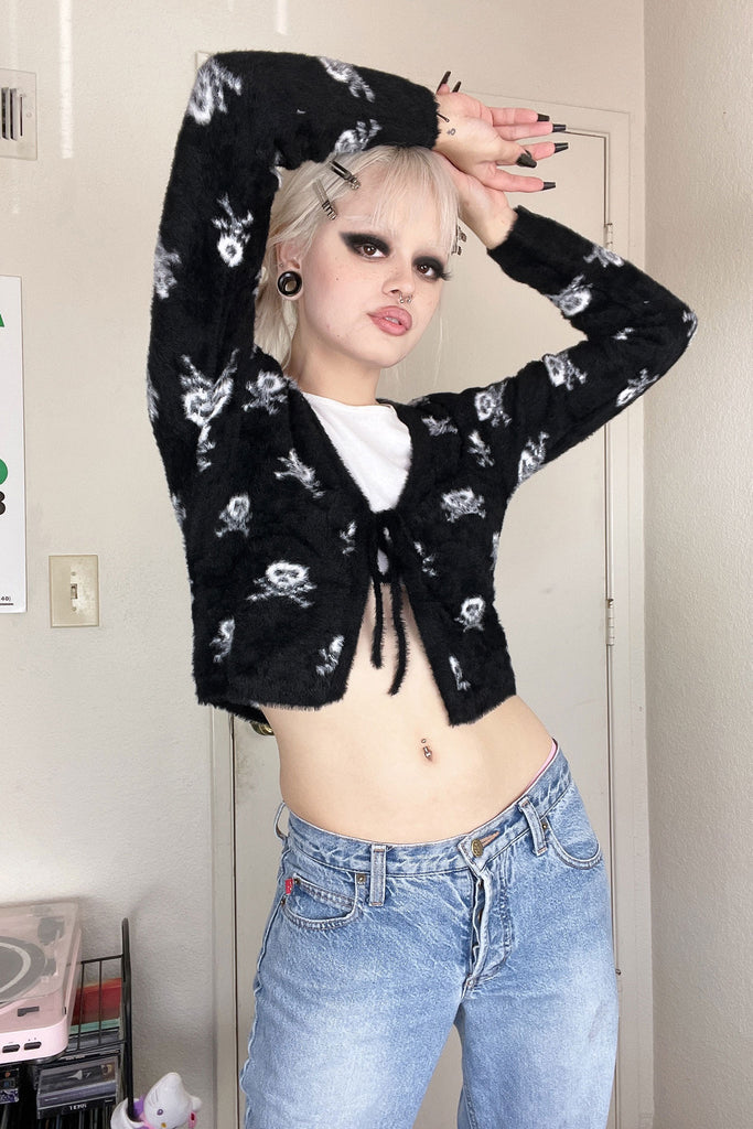 Avril Fuzzy Cardigan