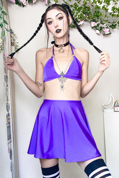 Grape Skater Skirt