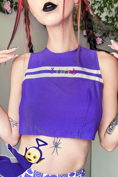 Tinky Winky Chain Crop Top