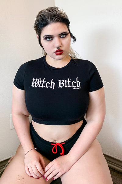 Witch Bish Crop Tee