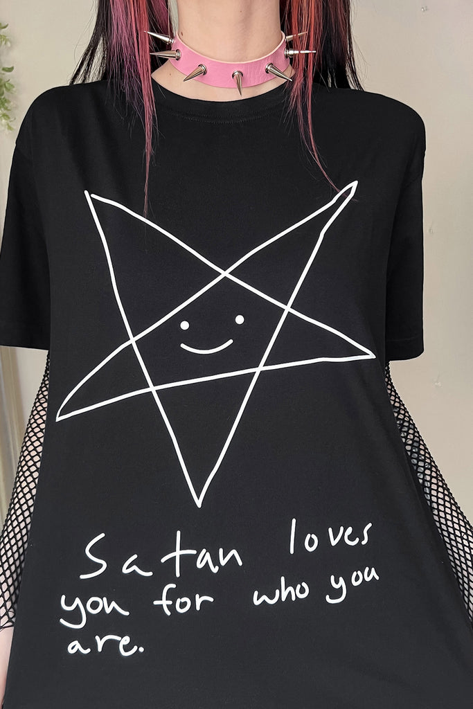 Satan Loves You Tee