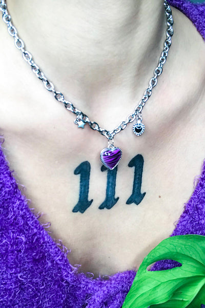 Gettin' Wild Heart Necklace