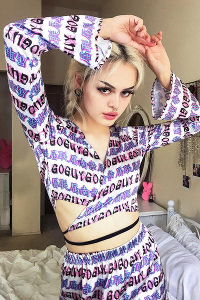 Delusion Crop Kimono
