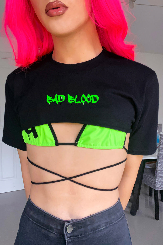 Bad Blood Crop Tee